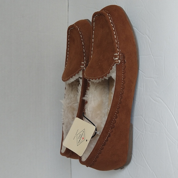 ST.John's Bay Colville Faux Suede Fur Lining Loafers Moccasins Winter Shoes - Picture 8 of 14